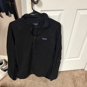 Patagonia Black Half-Zip Fleece